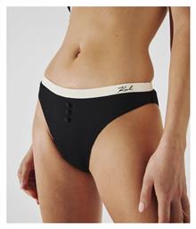 Karl Lagerfeld Bikini Slip Μαύρο