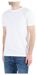 Karl Lagerfeld Crewneck Ανδρικές Φανέλες Κοντομάνικες σε Λευκό Χρώμα 2Pack