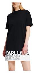 Karl Lagerfeld Midi Φόρεμα Λευκο- Μαυρο από το ProjectShops