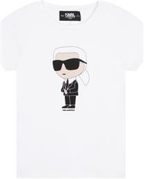 Karl Lagerfeld Παιδικό T-shirt Λευκό