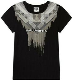 Karl Lagerfeld Παιδικό T-shirt Μαύρο