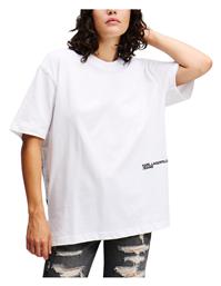 Karl Lagerfeld T-Shirt Λευκό-μαύρο