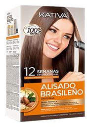 Kativa Brazilian Straightening Σετ Κερατίνης για Ισιωτική 4τμχ