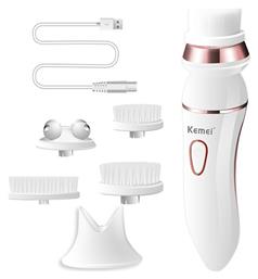 Kemei Deep Clean Kit Βούρτσα Καθαρισμού Προσώπου KM-7204 από το EasyU