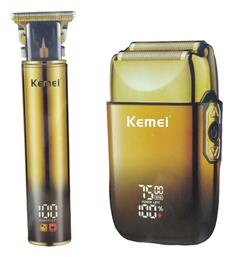 Kemei KM-2131 Ξυριστική Μηχανή Προσώπου με Απλές Μπαταρίες από το Public