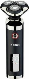 Kemei KM-6185 Ξυριστική Μηχανή Προσώπου Επαναφορτιζόμενη από το Electronicplus
