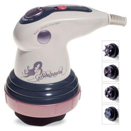 Kemei Συσκευή Μασάζ για το Σώμα κατά της Κυτταρίτιδας με Δόνηση και Υπέρυθρες Λευκή MR964