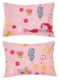 Kentia Pady Σετ Παιδικές Μαξιλαροθήκες από 100% Βαμβάκι 52x72εκ. Multi