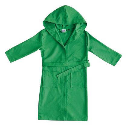 Kentia Παιδικό Μπουρνούζι Green με Κουκούλα