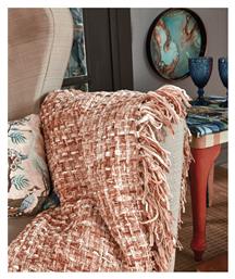 Kentia Ριχτάρι Τετραθέσιου Καναπέ Nala 180x320cm Salmon Pink / Ecru