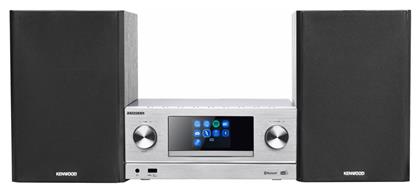 Kenwood Ηχοσύστημα 2.0 M-9000S 100W με CD / Digital Media Player, WiFi και Bluetooth Ασημί