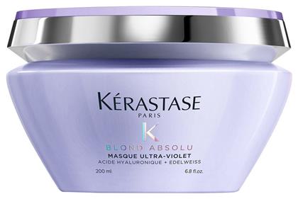 Kérastase Μάσκα Μαλλιών Blond Absolu Ultra-Violet για Προστασία Χρώματος 200ml από το Letif