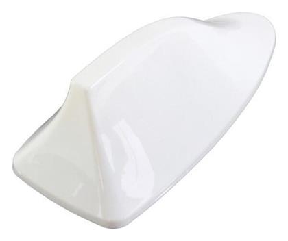 Κεραία Αυτοκινήτου Οροφής Shark 7.5x17x6cm για Ραδιόφωνο σε Λευκό Χρώμα