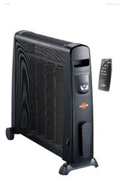 Kerosun Θερμοπομπός Δαπέδου 2000W Mica με Ηλεκτρονικό Θερμοστάτη 61.7x64.8cm Μαύρος