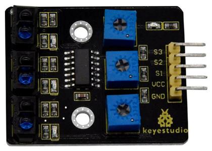 Keyestudio 3-channel Infrared Line Tracking Sensor για Arduino από το Public