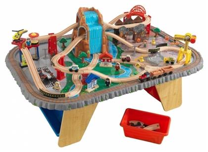 Kid Kraft Waterfall Junction Train Set & Table