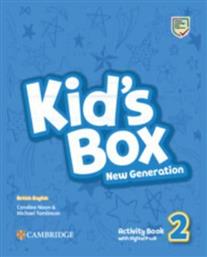 Kid's Box New Generation 2, Activity Book With Digital Pack από το Plus4u