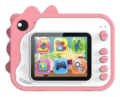 Kiddoboo FotoFun Compact Φωτογραφική Μηχανή με Οθόνη 2.4'' Ροζ