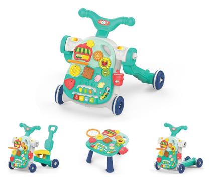 Kikka Boo 4 Σε 1 Sweet Escape Περπατούρα Ride On με Χειρολαβή Πράσινη από το Spitishop
