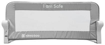 Kikka Boo I Am Safe Πτυσσόμενο Προστατευτικό Κάγκελο Κρεβατιών από Ύφασμα σε Γκρι Χρώμα 150x35x42εκ. από το Moustakas Toys