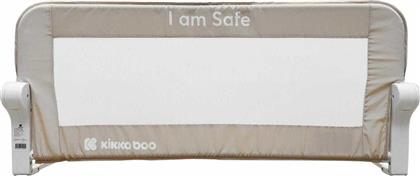 Kikka Boo I Am Safe Πτυσσόμενο Προστατευτικό Κάγκελο Κρεβατιών από Ύφασμα σε Μπεζ Χρώμα 150x35x42εκ. από το Moustakas Toys