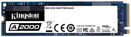 Kingston A2000 SSD 250GB M.2 NVMe PCI Express 3.0