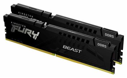 Kingston Fury Beast 32GB DDR5 με 2 Modules (2x16GB)