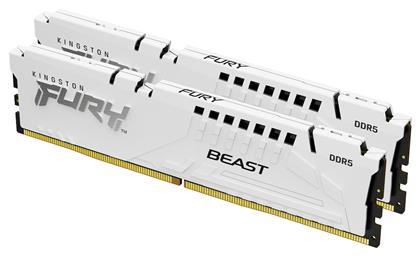 Kingston Fury Beast 32GB DDR5 RAM με 2 Modules (2x16GB) και Ταχύτητα 5200 για Desktop από το e-shop