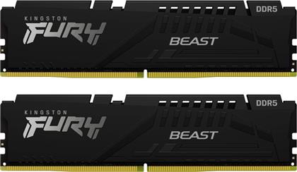 Kingston Fury Beast 32GB DDR5 RAM με Ταχύτητα 5200 για Desktop