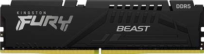 Kingston Fury Beast 8GB DDR5 RAM με Ταχύτητα 6000 για Desktop