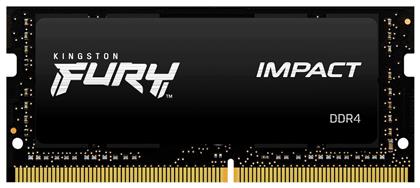 Kingston Fury Impact 8GB DDR4 RAM με Ταχύτητα 3200 για Laptop