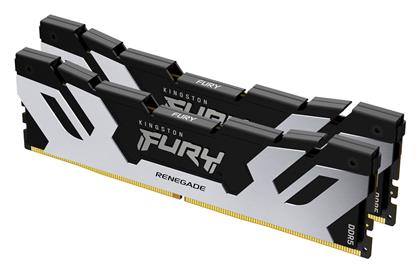 Kingston Fury Renegade 32GB DDR5 RAM με 2 Modules (2x16GB) και Ταχύτητα 6000 για Desktop