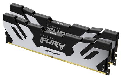 Kingston Fury Renegade Silver 96GB DDR5 με 2 Modules (2x48GB) από το e-shop