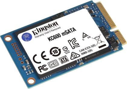 Kingston KC600 SSD 512GB mSATA SATA III από το e-shop