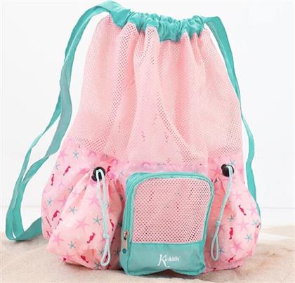 Kiokids Παιδική Τσάντα Θαλάσσης Ροζ