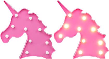 Kiokids Παιδικό Φωτιστικό Πλαστικό Unicorn Pink