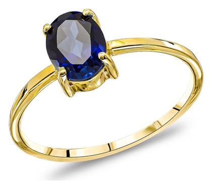 Kiriakos Gofas Μονόπετρο από Χρυσό 14K