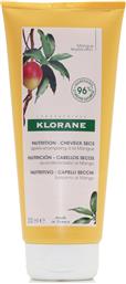 Klorane Mango Conditioner Αναδόμησης/Θρέψης για Όλους τους Τύπους Μαλλιών με Βούτυρο Μάνγκο για Θρέψη & Ελαστικότητα 200ml