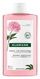 Klorane Peony Σαμπουάν για το Ευαίσθητο Τριχωτό 400ml