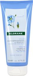 Klorane Volume Conditioner With Lin 200ml