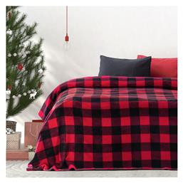 Kocoon Jolly Κουβέρτα Fleece Μονή 150x220εκ. Κόκκινη