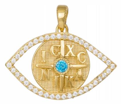 Κολιέ Φυλαχτό από Χρυσό 9Κ