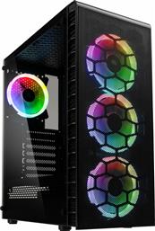 Kolink Observatory Lite Mesh Gaming Midi Tower Κουτί Υπολογιστή με Πλαϊνό Παράθυρο και RGB Φωτισμό Μαύρο από το e-shop