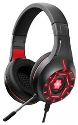 Komc G314 Over Ear Gaming Headset με σύνδεση USB Κόκκινο