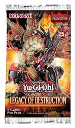 Konami Yu-Gi-Oh! Φακελάκια Legacy of Destruction Booster