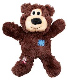 Kong Wild Knots Bear Λούτρινο Παιχνίδι Σκύλου με Ήχο Small / Medium 18εκ. 1τμχ (Διάφορα Χρώματα)