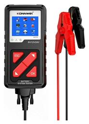 Konnwei Ελεγκτής Ανάλυσης Μπαταριών KW710 Ψηφιακό Battery Tester με Κροκοδειλάκια