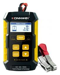 Konnwei KW510 Ψηφιακό Battery Tester με Κροκοδειλάκια 12V