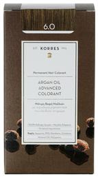 Korres Argan Oil Advanced Colorant 6.0 Ξανθό Σκούρο Φυσικό 50ml