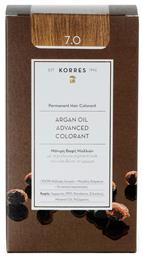 Korres Argan Oil Advanced Colorant 7.0 Ξανθό Φυσικό 50ml